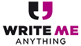 WriteMeAnything | PR & Content Logo
